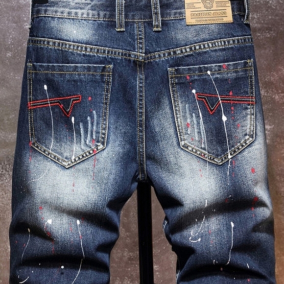 Mens custom Jean Shorts - Picture 2 of 2